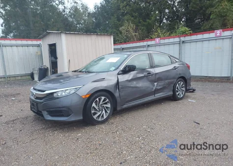 2018 Honda Civic Ex из США, поврежденный, VIN 19XFC2F72JE015139